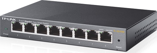 

Коммутатор управляемый TP-LINK TL-SG108E Easy Smart, 8xUTP 10/100/1000, TL-SG108E