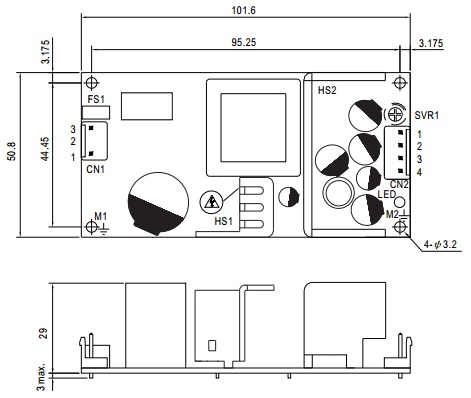 

Преобразователь AC-DC сетевой Mean Well EPS-45-5 40Вт, вход 85…264V AC, 47…63Гц /120…370В DC, выход 5В/8A, рег. вых 4.75…5.5В, изоляция 3000В AC, откр, EPS-45-5