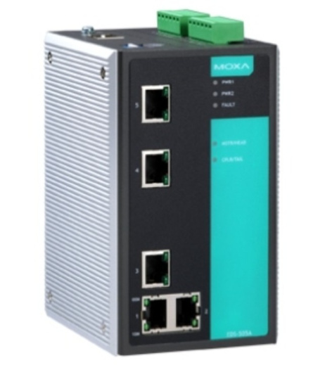 Изображение товара Коммутатор MOXA EDS-505A Управляемый L2 5x10/100