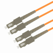 фото Патч-корд TELCORD ШОС-2x3.0-2SC/U-2SC/U-MM50-1м-LSZH-OR