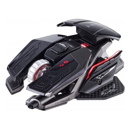 

Мышь Mad Catz R.A.T. PRO X3 MR05DCINBL001-0 чёрная (PMW3389, Omron, USB, 10 кнопок, 16000 dpi, RGB подсветка), R.A.T. PRO X3