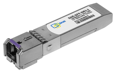 

Модуль SNR SNR-SFP-W53-3 WDM 3км 1550nm, SC connector, SNR-SFP-W53-3