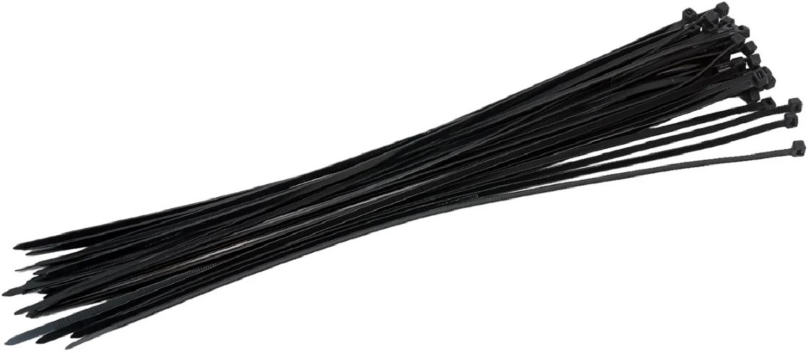 

Хомут KRONUS KRS-05-0018 стяжка нейлоновый 4,8х400 черный (100шт./уп.) (1/100), KRS-05-0018