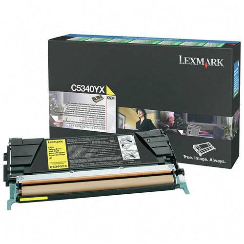 

Картридж Lexmark C5340YX жёлтый для C534 LRP (7K), C5340YX