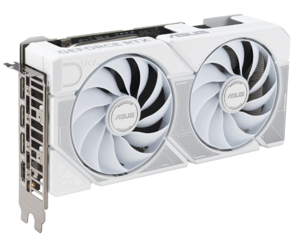фото Видеокарта ASUS GeForce RTX 5060 TI DUAL OC WHITE (DUAL-RTX5060TI-O8G-WHITE) в Омске