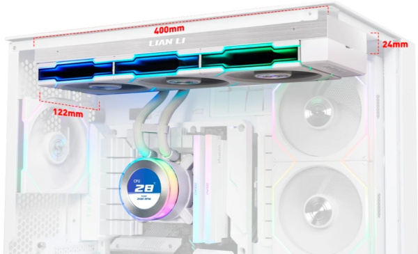 фото Система охлаждения жидкостная Lian Li HydroShift II LCD-C 360TL в Омске