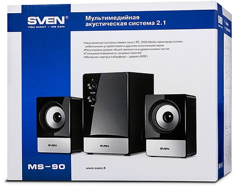 фото Компьютерная акустика 2.1 Sven MS-90 в Волгограде