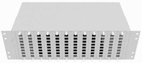 фото Кросс оптический стоечный  TopLAN КРС-Top-3U-96SC/DLC-GY в Волгограде