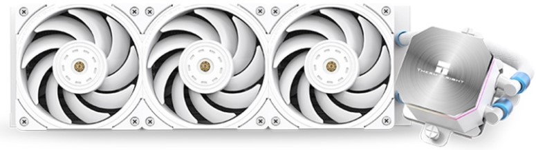 

Система охлаждения жидкостная Thermalright Frozen Edge 360 LGA115x/1200/1700/1851/2011/2066/AM5/AM4 (3*120mm, 2150rpm, 69CFM, 28.1 dBa, 4-pin PWM), Frozen Edge 360