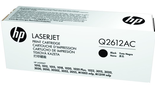 

Картридж HP 12A Q2612AC для LJ 1010/1020/3015/3020/M1005MFP/M1319MFP, 12A