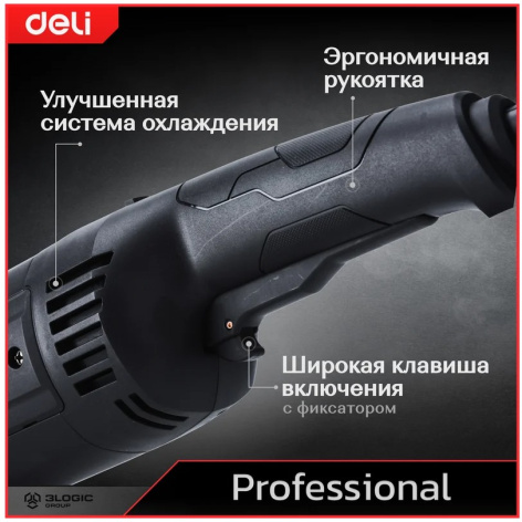 фото Шлифовальная машина угловая Deli DE-JM230-2E в Челябинске
