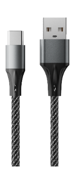 

Кабель интерфейсный AccesStyle AC30-F100M Black-Gray USB 3.0 - USB Type С, 3А, 100 см; Оплётка: Ткань; Металлический коннектор, AC30-F100M Black-Gray
