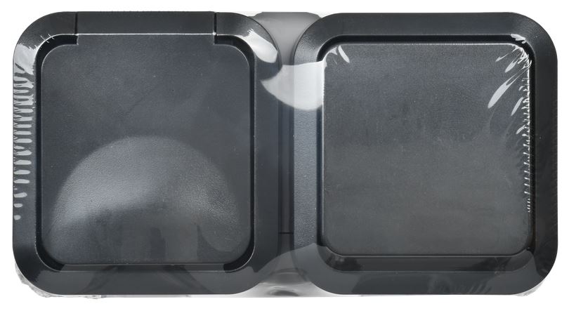 

Блок IEK TS-G10-6-55-V-K53 TORS розетка с заземлением + выключатель одноклавишный горизонтальный 16А IP55 TS142, графит, TS-G10-6-55-V-K53