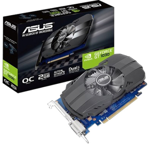 фото Видеокарта ASUS GeForce GT 1030 Phoenix OC (PH-GT1030-O2G)
