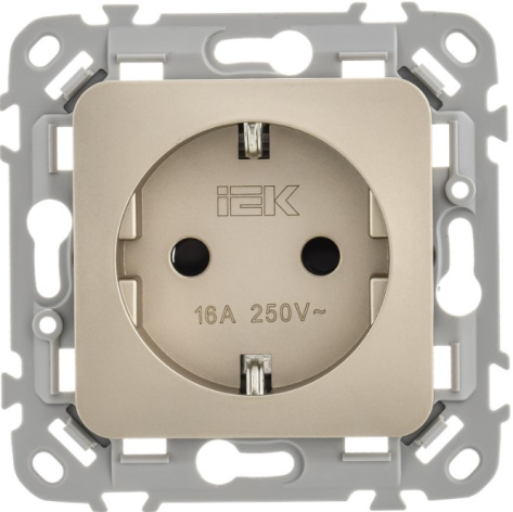 фото Розетка с заземлением  IEK FI-R14-16-1-K37 в Санкт-Петербургe