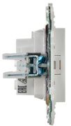 фото Розетка без заземления  IEK SK-R10-10-K01