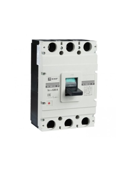 Изображение товара Автоматический выключатель EKF MCCB99-630-630M для защиты электросетей