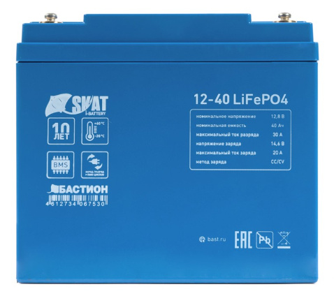 фото Аккумулятор  Бастион Skat i-Battery 12-40 LiFePo4 в Красноярске