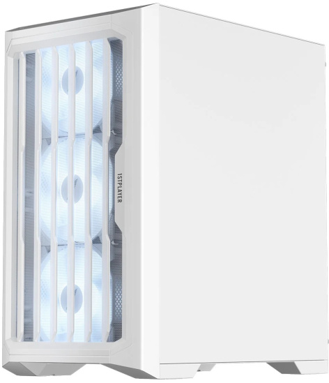 фото Корпус mATX 1STPLAYER BULLET HUNTER H2 ARGB White в Уфе