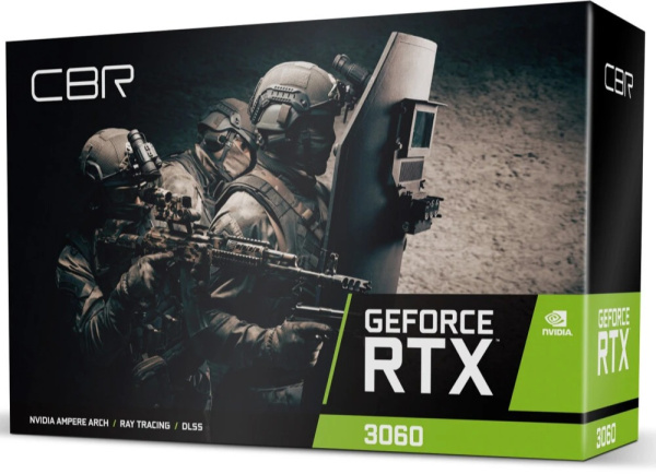 фото Видеокарта CBR GeForce RTX 3060 (VGA-STX3060-12G-RTL) в Омске