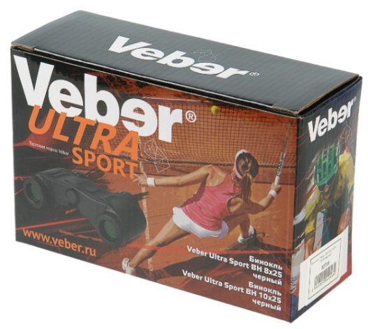 фото Бинокль  Veber Ultra Sport BН 10x25 в Краснодаре