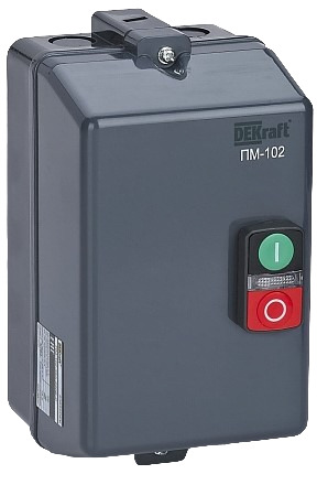 

Пускатель электромагнитный DEKraft 23637DEK 25А AC380/400В 50/60Гц в пластиковой оболочке, 23637DEK