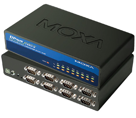 

Преобразователь MOXA UPort 1610-8 8-портовый USB в RS-232, UPort 1610-8