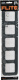 фото Рамка пятерная  IEK FI-M52-31-20-K80 в Санкт-Петербургe
