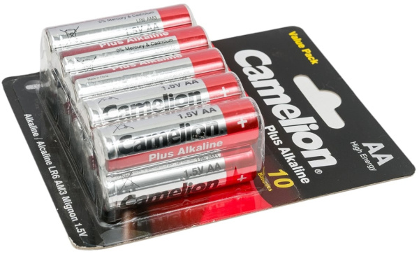 фото Батарейка  Camelion Plus Alkaline LR6 BL-10 в Казани