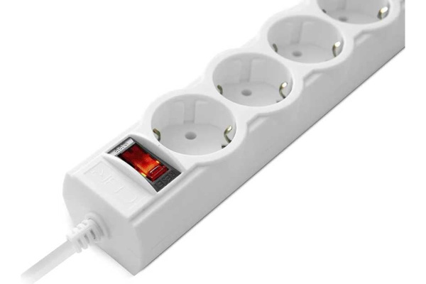 фото Сетевой фильтр  CBR CSF 2505-3.0 White PC в Челябинске