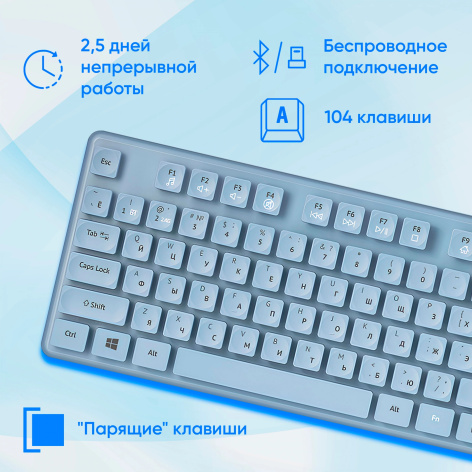 фото Клавиатура и мышь  Oklick S265W в Уфе