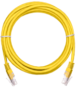 фото Кабель патч-корд Netlan EC-PC4UD55B-BC-PVC-010-YL-10