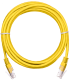 фото Кабель патч-корд U/UTP 5e кат. 1м Netlan EC-PC4UD55B-BC-PVC-010-YL-10 в Уфе