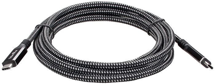 

Кабель Telecom TUS840-2M USB4 TypeCM/CM 8K 30Hz, 40GBps, PD 240W, медь, TUS840-2M