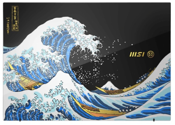 фото Ноутбук  MSI Prestige 13 AI+ Ukiyo-e Edition A2VMG-096RU в Екатеринбурге 13.3 ", Core Ultra 9, 32 Гб RAM, 2 Тб SSD, Arc graphics, Черный
