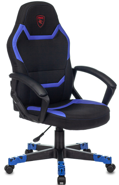 фото Кресло игровое Бюрократ ZOMBIE 10 BLUE в Самаре