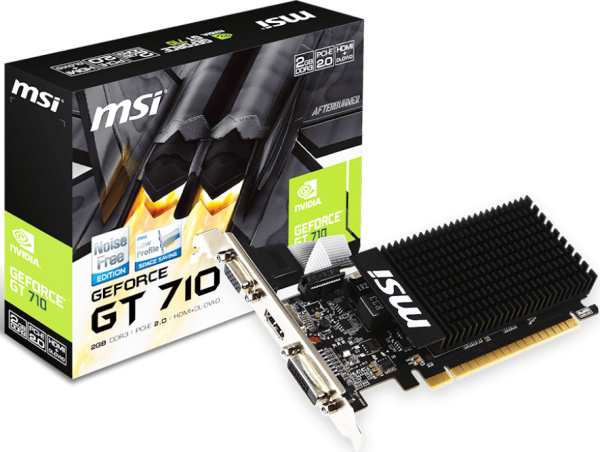фото Видеокарта MSI GeForce GT 710 (GT 710 2GD3H LP) в Перми