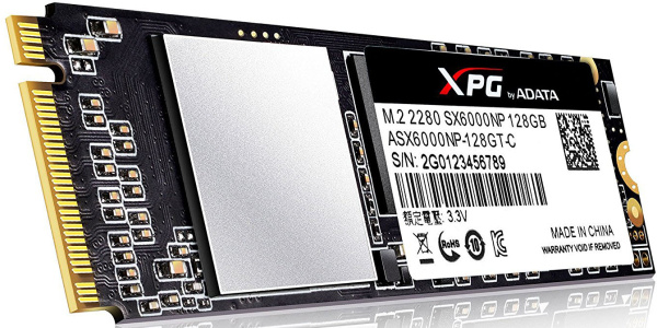 фото Накопитель SSD M.2 2280 ADATA ASX6000NP-128GT-C