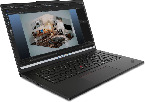 фото Ноутбук  Lenovo ThinkPad P14s G5 в Красноярске 14.5 ", Core Ultra 9, 32 Гб RAM, 1 Тб SSD, Arc graphics, Черный
