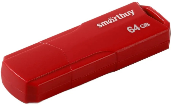 фото Накопитель USB 2.0 64GB SmartBuy SB64GBCLU-R в Волгограде