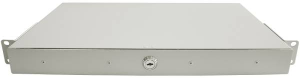 фото Кросс оптический стоечный 19" выдвижной 1U TELCORD КСв-16-1U 16-ST/MM-16-ST/UPC-MM50(OM4)-1-КУ-GY в Омске