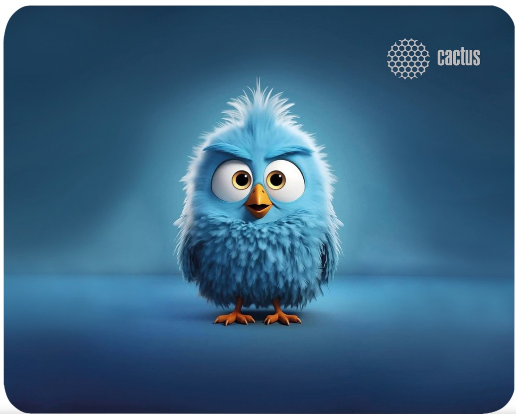 

Коврик для мыши Cactus Bird CS-MP-P13XS 220x180x2мм, Bird