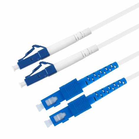 фото Патч-корд волоконно-оптический TELCORD ШОС-2x3.0-2LC/U-2SC/U-SM(A1)-4м-LSZH-WH в Санкт-Петербургe