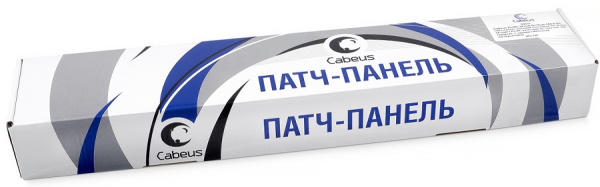 фото Патч-панель  Cabeus PLHD-24-Cat.5e-Dual-180-0,5U