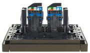 фото Розетка компьютерная IEK FP-K20-2-K03