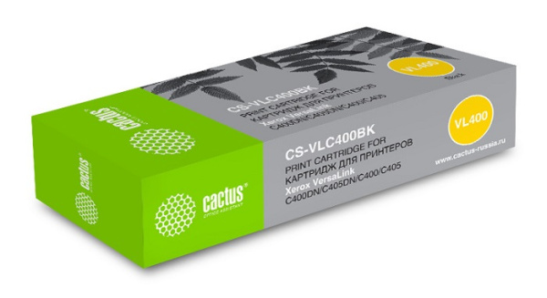 Изображение товара Картридж Cactus CS-VLC400BKRU для Xerox VersaLink черный совместимый