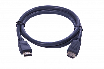 

Кабель HDMI Wize CP-HM-HM-1M 1 м, v.2.0, K-Lock, soft cable, 19M/19M, позол.разъемы, экран, темно-серый, пакет, CP-HM-HM-1M
