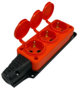фото Удлинитель iTOK i-CONNECT-COLOR-SUR-PVS-310-3-54-15-RED
