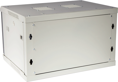 

Шкаф настенный 19", 9U TWT TWT-CBWPG-9U-6x6-GY Pro 600x600 стеклянная дверь, TWT-CBWPG-9U-6x6-GY