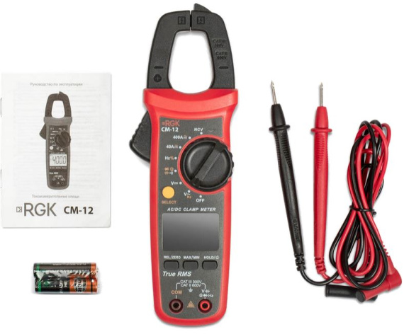 фото Токовые клещи  RGK CM-12 в Санкт-Петербургe